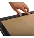 STANDART A3 ÇERÇEVE-RENK ALTIN -ARKA YÜZEY 3MM MDF- ÖN 1MM KIRILMAZ ANTİREFLEKTE   MAT ŞEFFAF YÜZEY