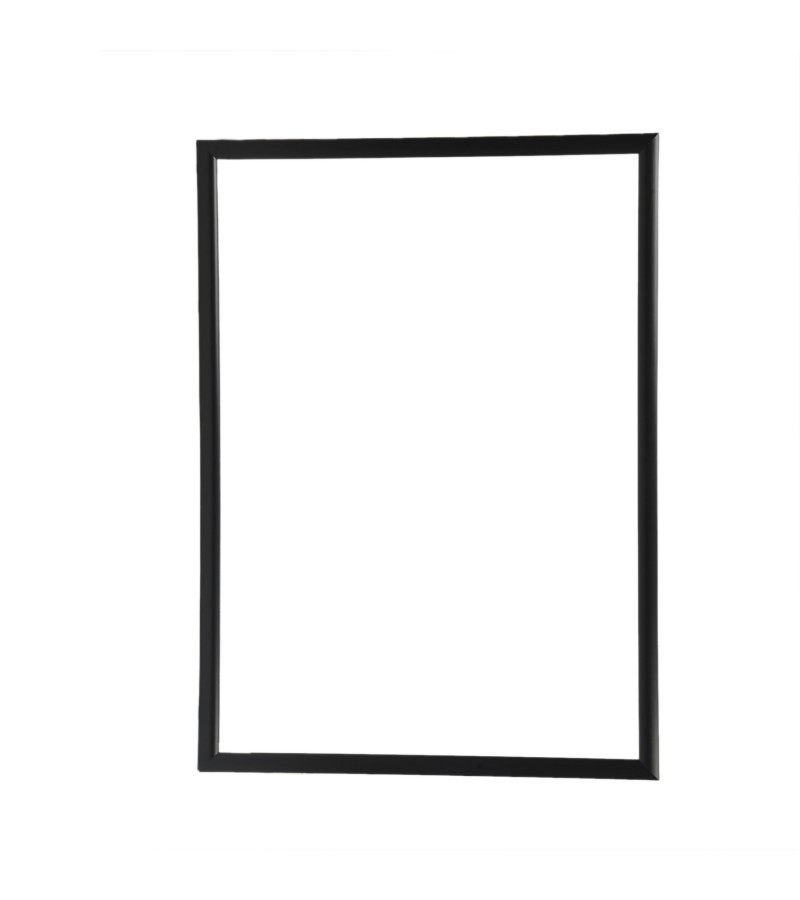 BOŞ ÇERÇEVE - 50CM X 70CM İÇ ÖLÇÜ -RENK SİYAH  -ARKA YÜZEY MDF-  ÖN YÜZEY 1MM ANTİREFLEKTİF