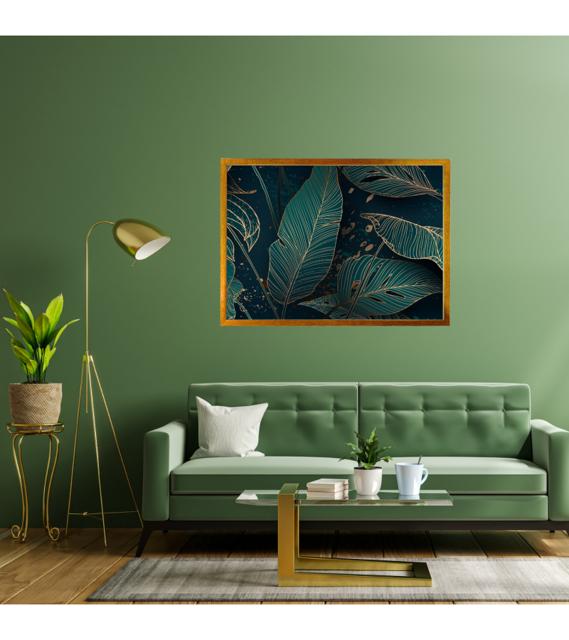 Çerçeveli Modern  Kanvas Baskı Tablo