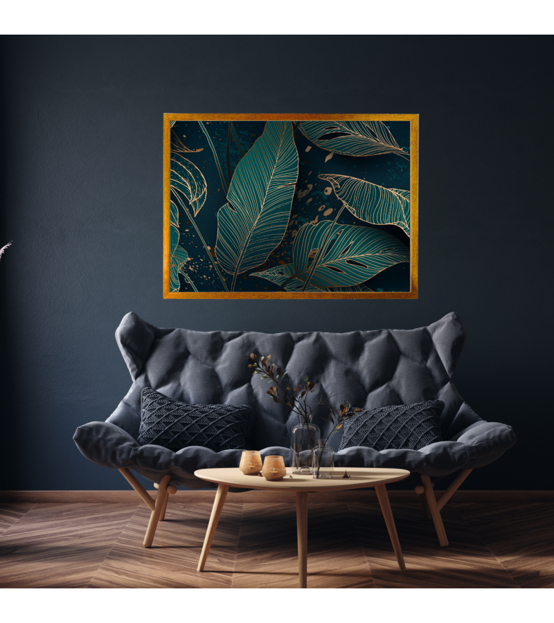 Çerçeveli Modern  Kanvas Baskı Tablo