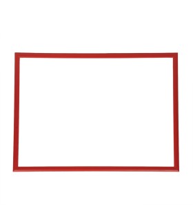 30cm x 40cm Ölçü Kırrmız Renk Poster Resim Fotoğraf Diploma Çerçevesi