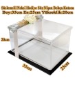 PLEKSİ SÖZ NİŞAN BOHÇA HEDİYE  KUTUSU  35X25X20 ÖLÇÜLERİNDE SİYAH RENK ÇERÇEVE