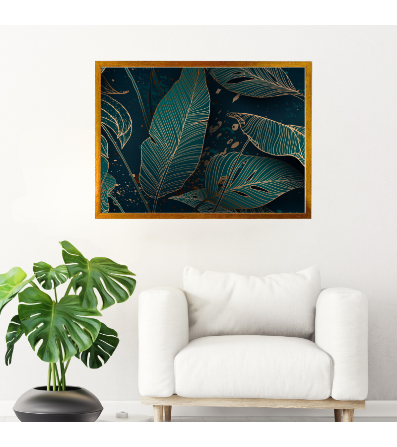 Çerçeveli Modern  Kanvas Baskı Tablo