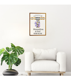 30cm x 40cm Ölçülerinde Altın Renk Poster Fotoğraf Diploma Evrak Çerçevesi